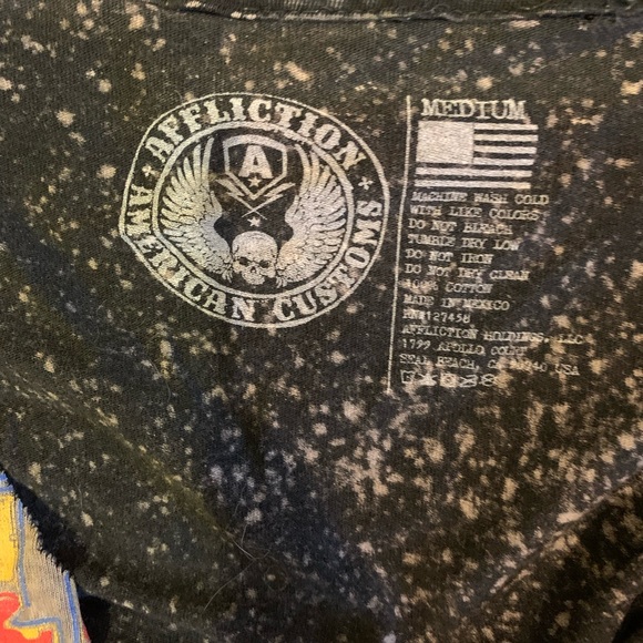 Affliction eagle top - Picture 2 of 6